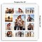 Americanflat 20x20 Collage Picture Frame - Fits One 8x10, Four 5x5, and Six 4x6 Photos or One 20x20 Photo